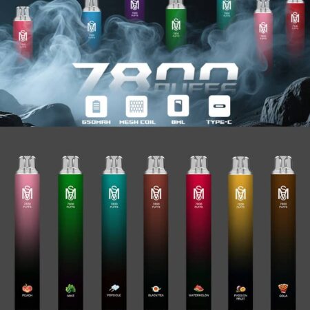 MSO 7800 Puffs 大容量拋棄式電子煙