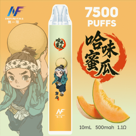 INF 無限 7500口拋棄式電子煙|鬼滅之刃聯名設計 大容量續航 INF 無限 7500口拋棄式電子煙|鬼滅之刃聯名設計 大容量續航